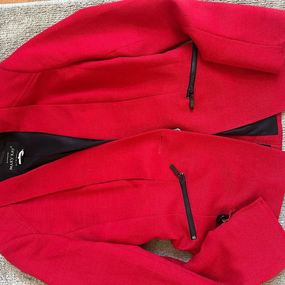 Ann Taylor Women's Red Jacket